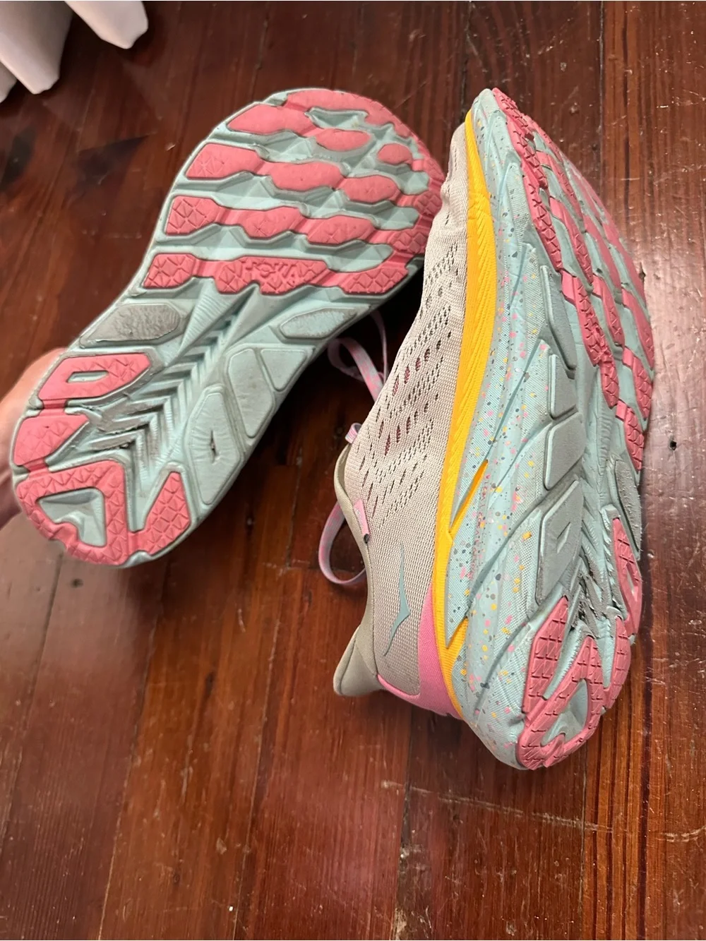 Hoka One One light green